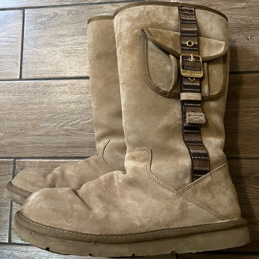 UGG Australia Retro Side Buckle Boots